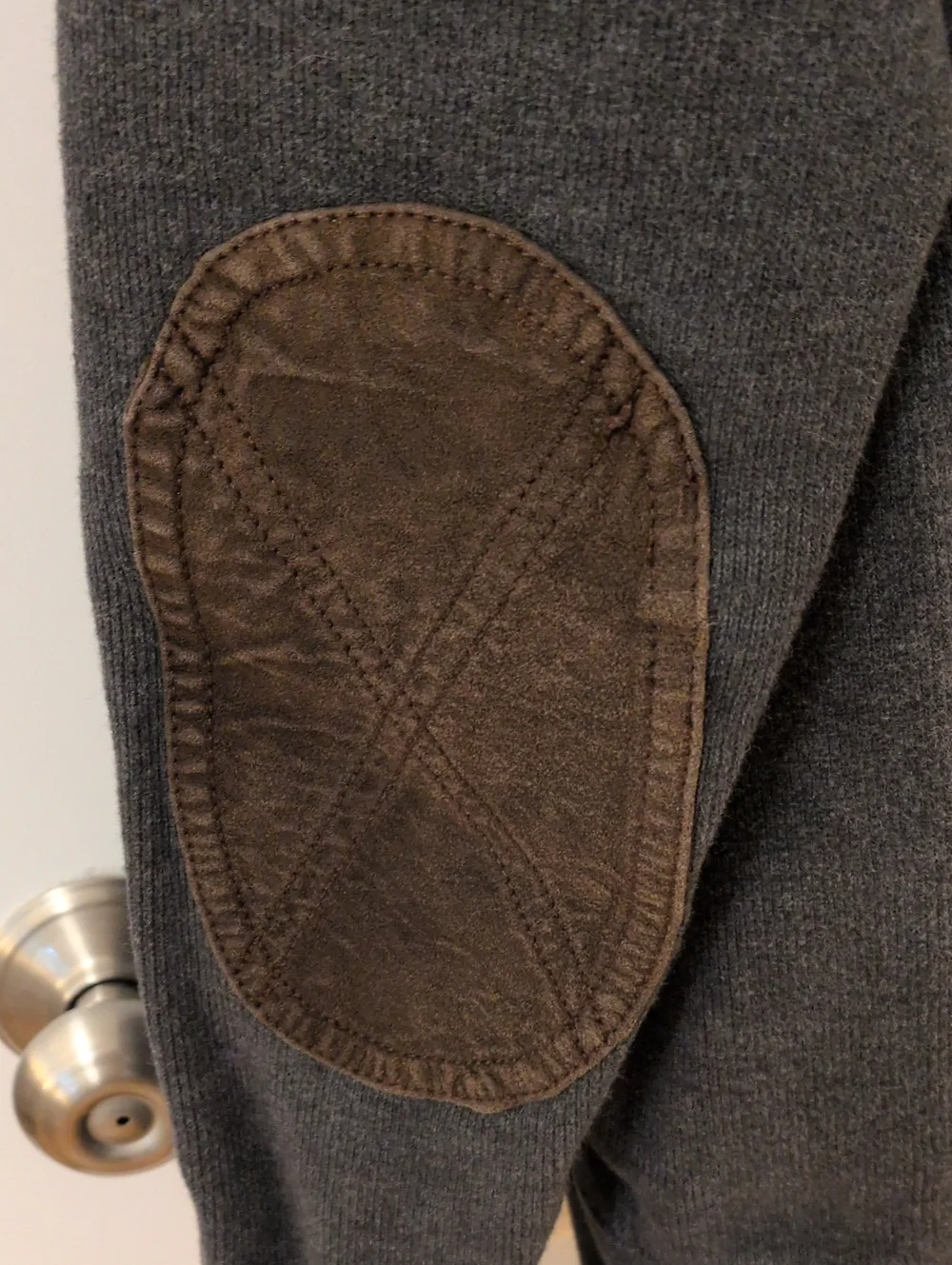 Vintage Polo Ralph Lauren Elbow Patch Pullover Hoodie